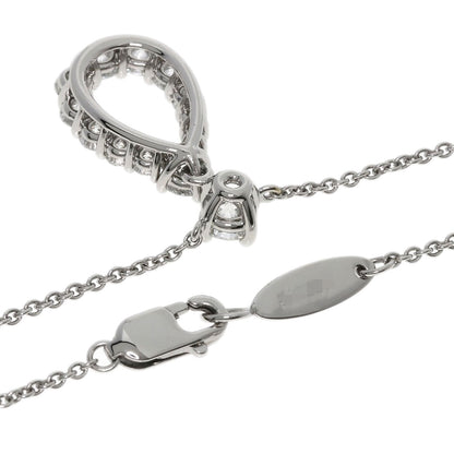HARRY WINSTON ハリーウィンストン ループ ミディアム ダイヤモンド ネックレス PT950 レディース 中古