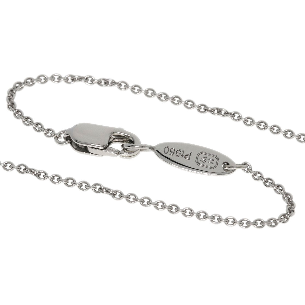 HARRY WINSTON ハリーウィンストン ループ ミディアム ダイヤモンド ネックレス PT950 レディース 中古