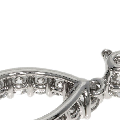 HARRY WINSTON ハリーウィンストン ループ ミディアム ダイヤモンド ネックレス PT950 レディース 中古