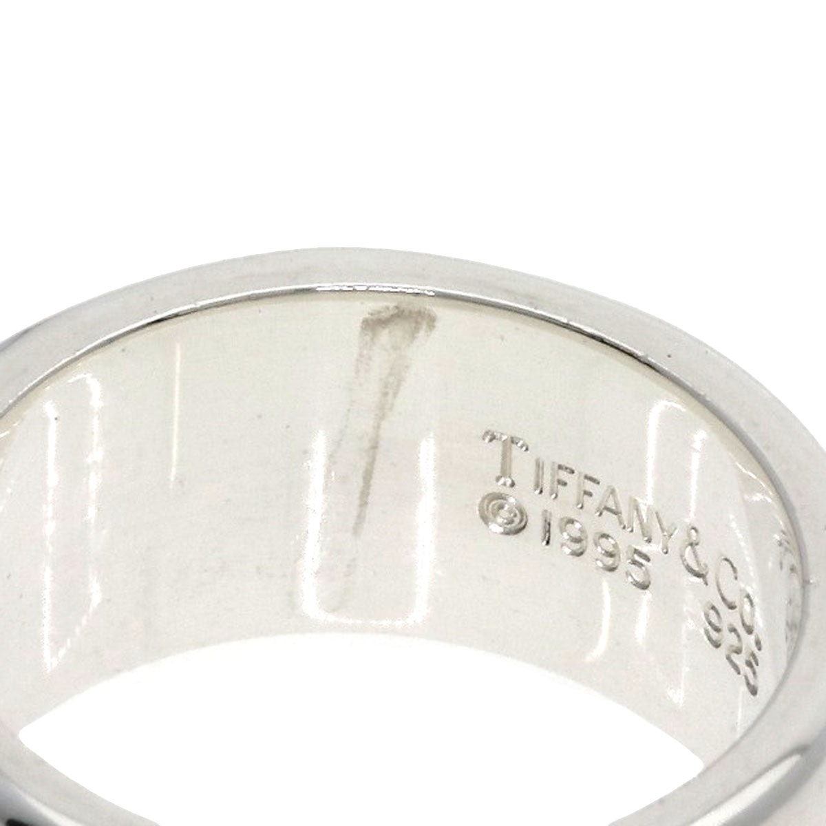 TIFFANY&Co. ティファニー グルーブド リング・指輪 SV レディース 中古
