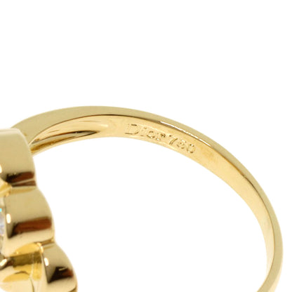 Dior ディオール ダイヤモンド リング・指輪 K18YG レディース 中古