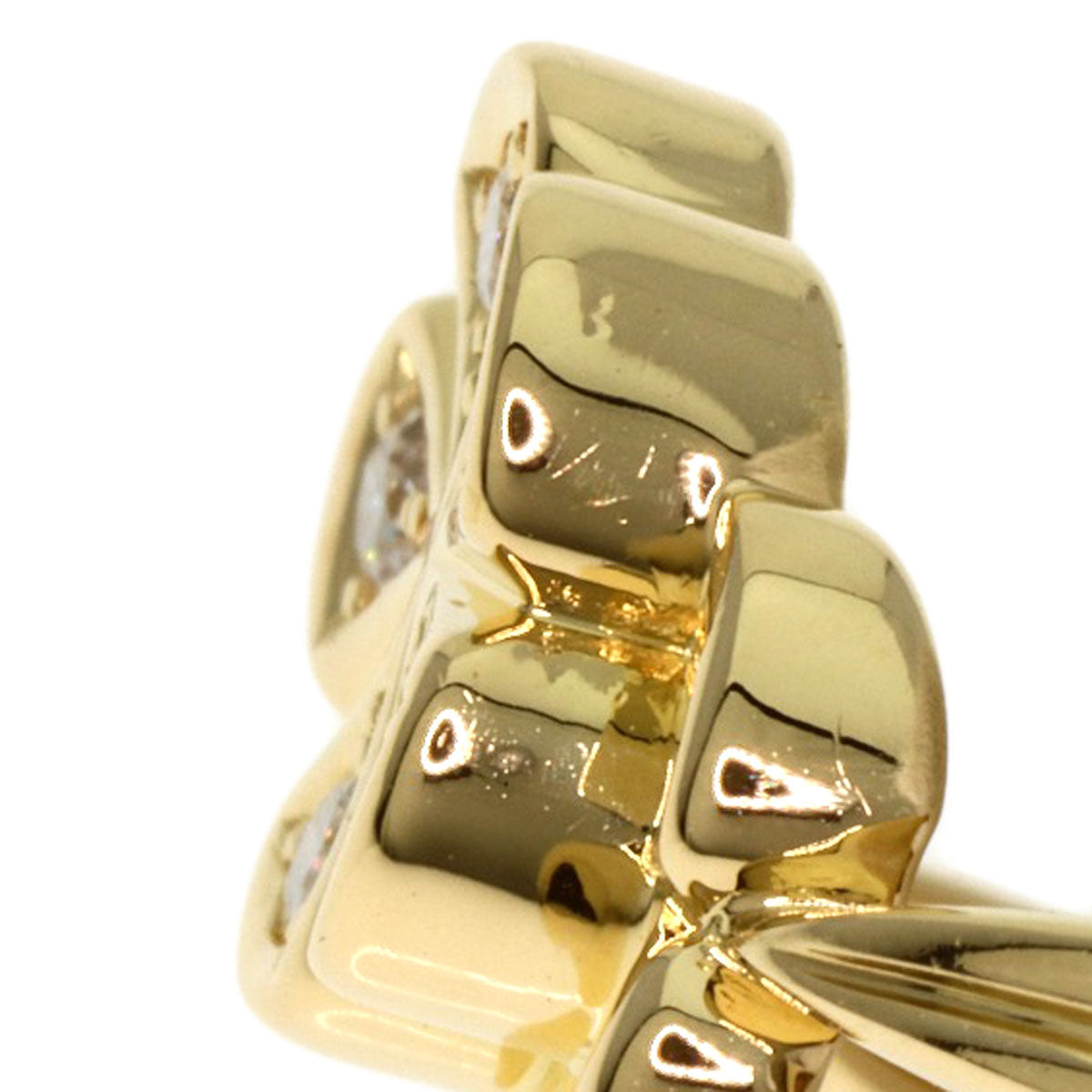 Dior ディオール ダイヤモンド リング・指輪 K18YG レディース 中古