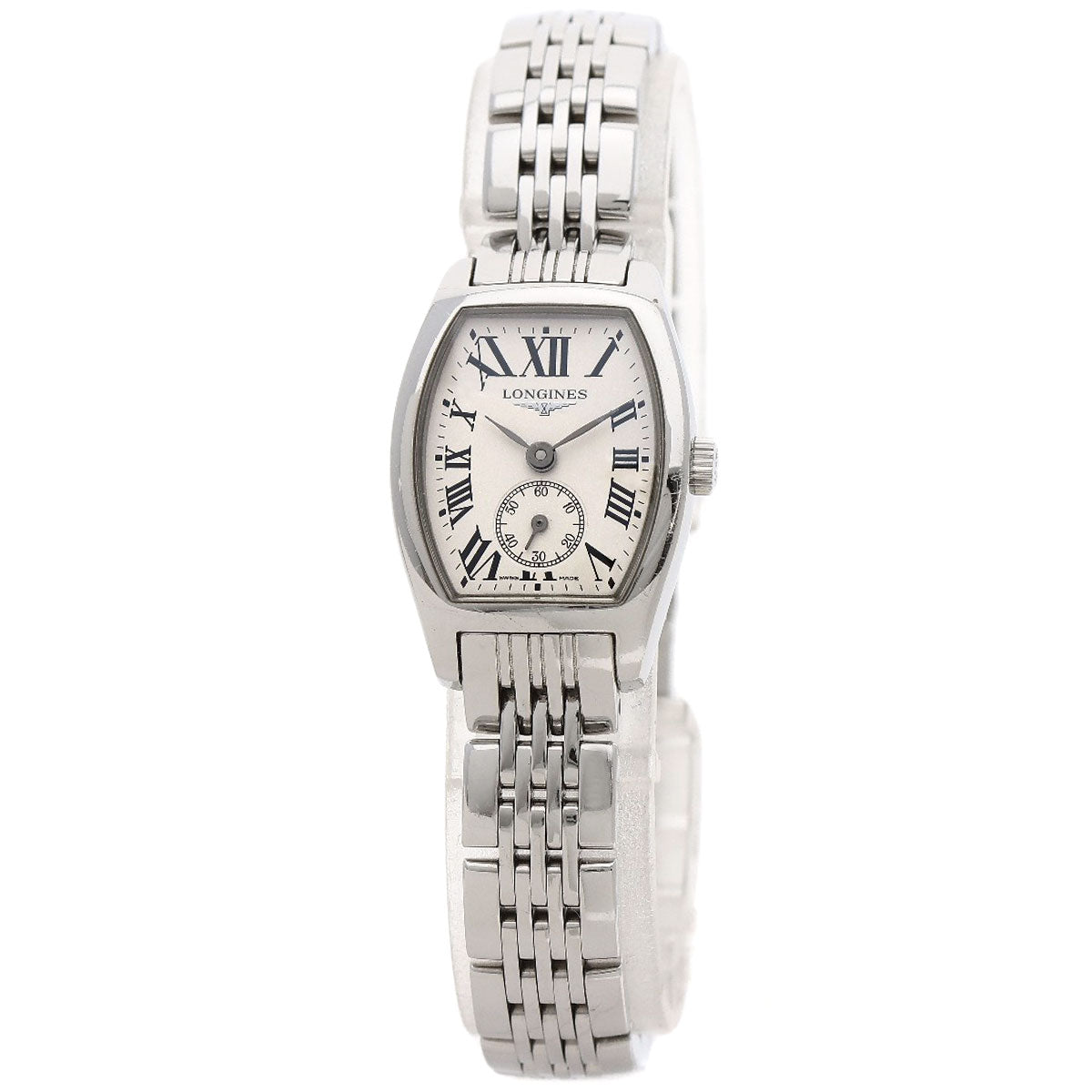 LONGINES ロンジン L2.175.4 エヴィデンツァ スモールセコンド 腕時計 SS レディース 中古