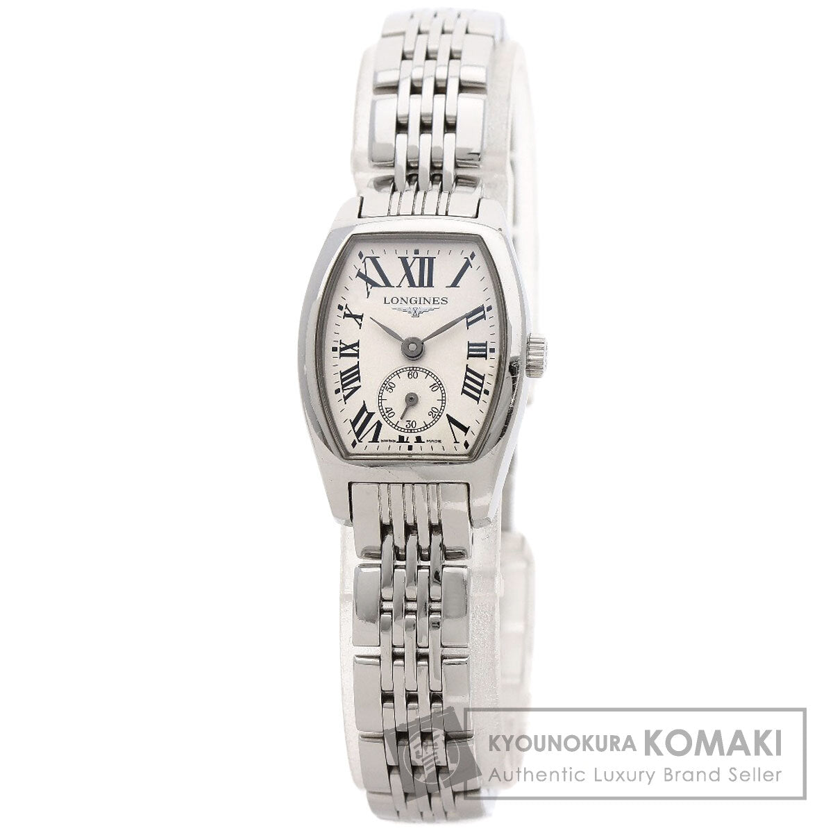 LONGINES ロンジン L2.175.4 エヴィデンツァ スモールセコンド 腕時計 SS レディース 中古