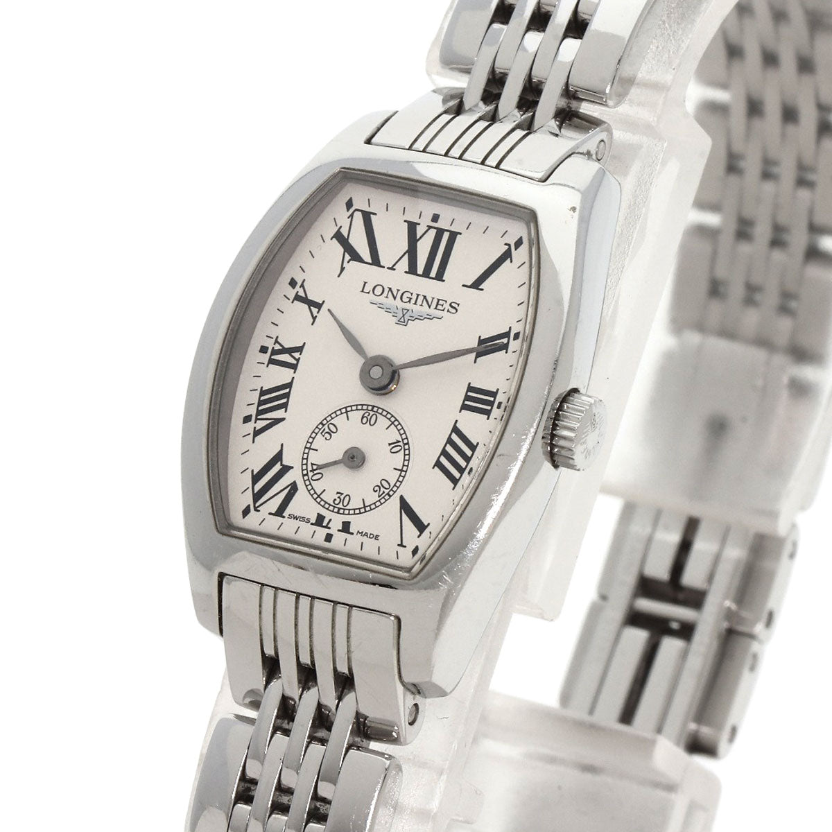 LONGINES ロンジン L2.175.4 エヴィデンツァ スモールセコンド 腕時計 SS レディース 中古