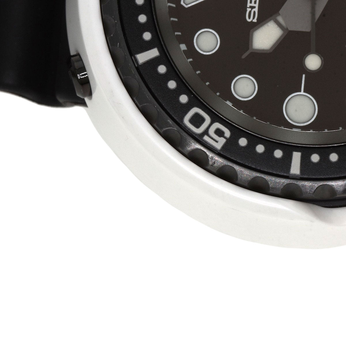 SEIKO セイコー SBBN019 7C46-0AD0 プロスペックス マリーンマスター 300本限定 腕時計 チタンセラミック メンズ 中古