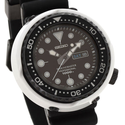 SEIKO セイコー SBBN019 7C46-0AD0 プロスペックス マリーンマスター 300本限定 腕時計 チタンセラミック メンズ 中古