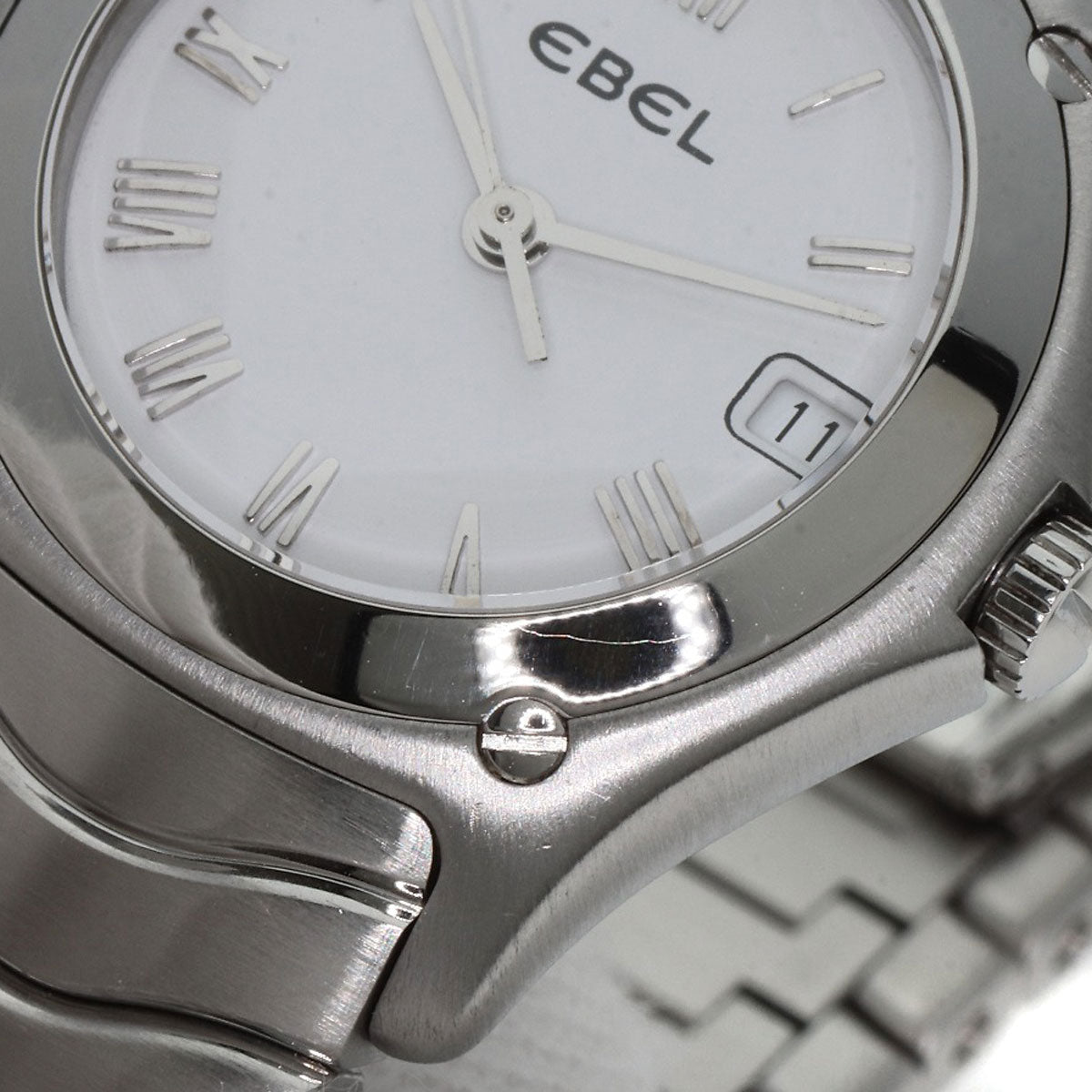 EBEL エベル 9087F21 クラシック ウェーブ 腕時計 SS レディース 中古