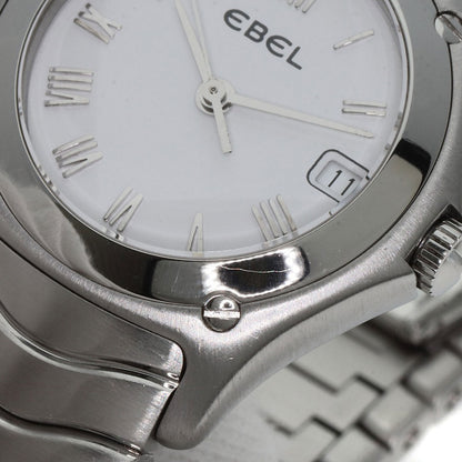 EBEL エベル 9087F21 クラシック ウェーブ 腕時計 SS レディース 中古