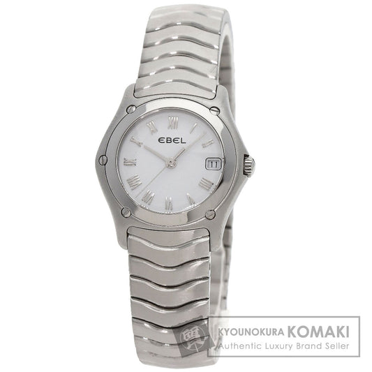 EBEL エベル 9087F21 クラシック ウェーブ 腕時計 SS レディース 中古