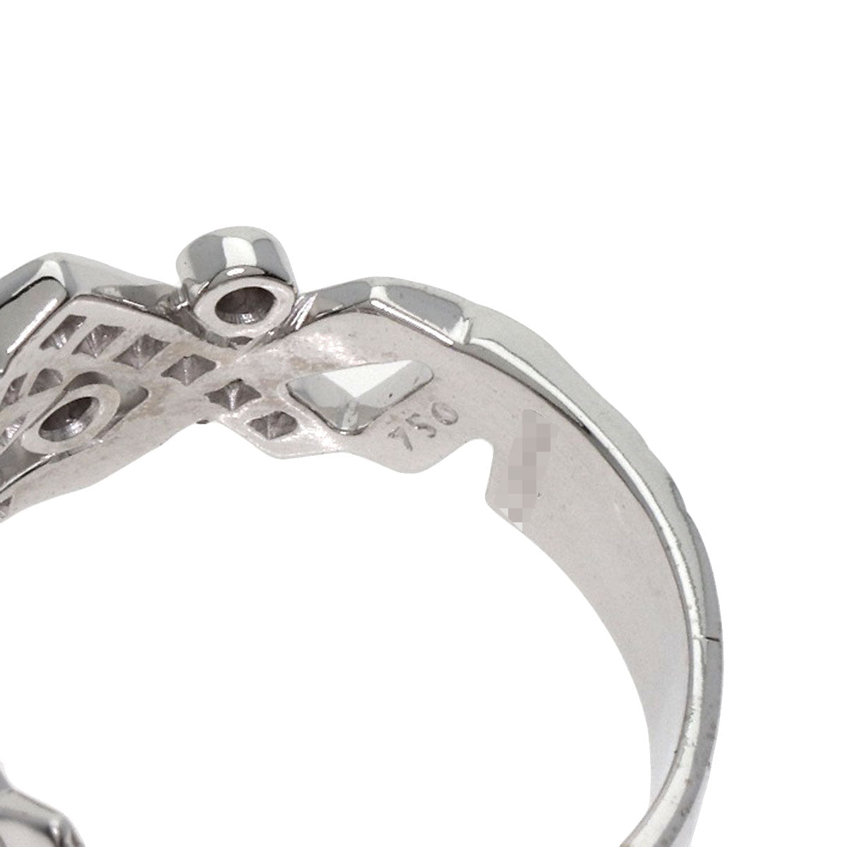 CHANEL シャネル バロック ダイヤモンド リング・指輪 K18WG レディース 中古