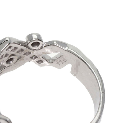CHANEL シャネル バロック ダイヤモンド リング・指輪 K18WG レディース 中古