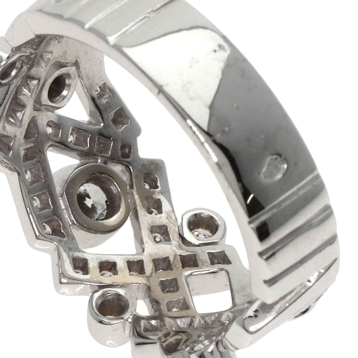 CHANEL シャネル バロック ダイヤモンド リング・指輪 K18WG レディース 中古