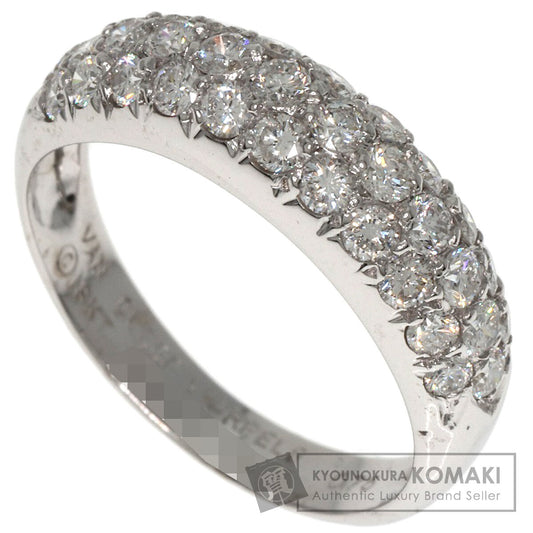 Van Cleef & Arpels ヴァンクリーフ＆アーペル パヴェ ダイヤモンド リング・指輪 K18WG レディース 中古