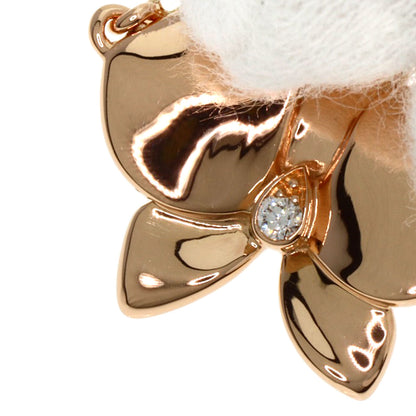 CARTIER カルティエ カレス ドルキデ パル ミディアム 1P ダイヤモンド ネックレス K18PG レディース 中古
