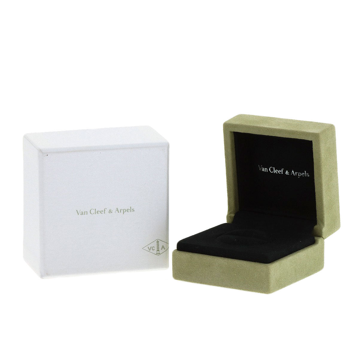 Van Cleef & Arpels ヴァンクリーフ＆アーペル ヴィンテージ アルハンブラ タイガーズアイ #51 リング・指輪 K18YG レディース 中古