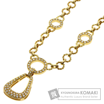 PIAGET ピアジェ ダイヤモンド ネックレス K18YG レディース 中古