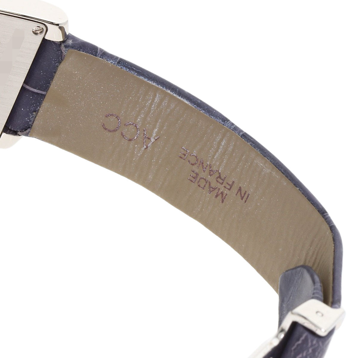 CARTIER カルティエ WE100251 タンクフランセーズ SM サイド ダイヤモンド 腕時計 K18WG レディース 中古