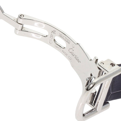 CARTIER カルティエ WE100251 タンクフランセーズ SM サイド ダイヤモンド 腕時計 K18WG レディース 中古
