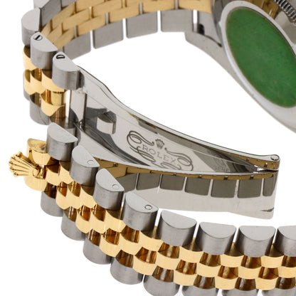 ROLEX ロレックス 116233G デイトジャスト 10P ダイヤモンド 腕時計 SS メンズ 中古