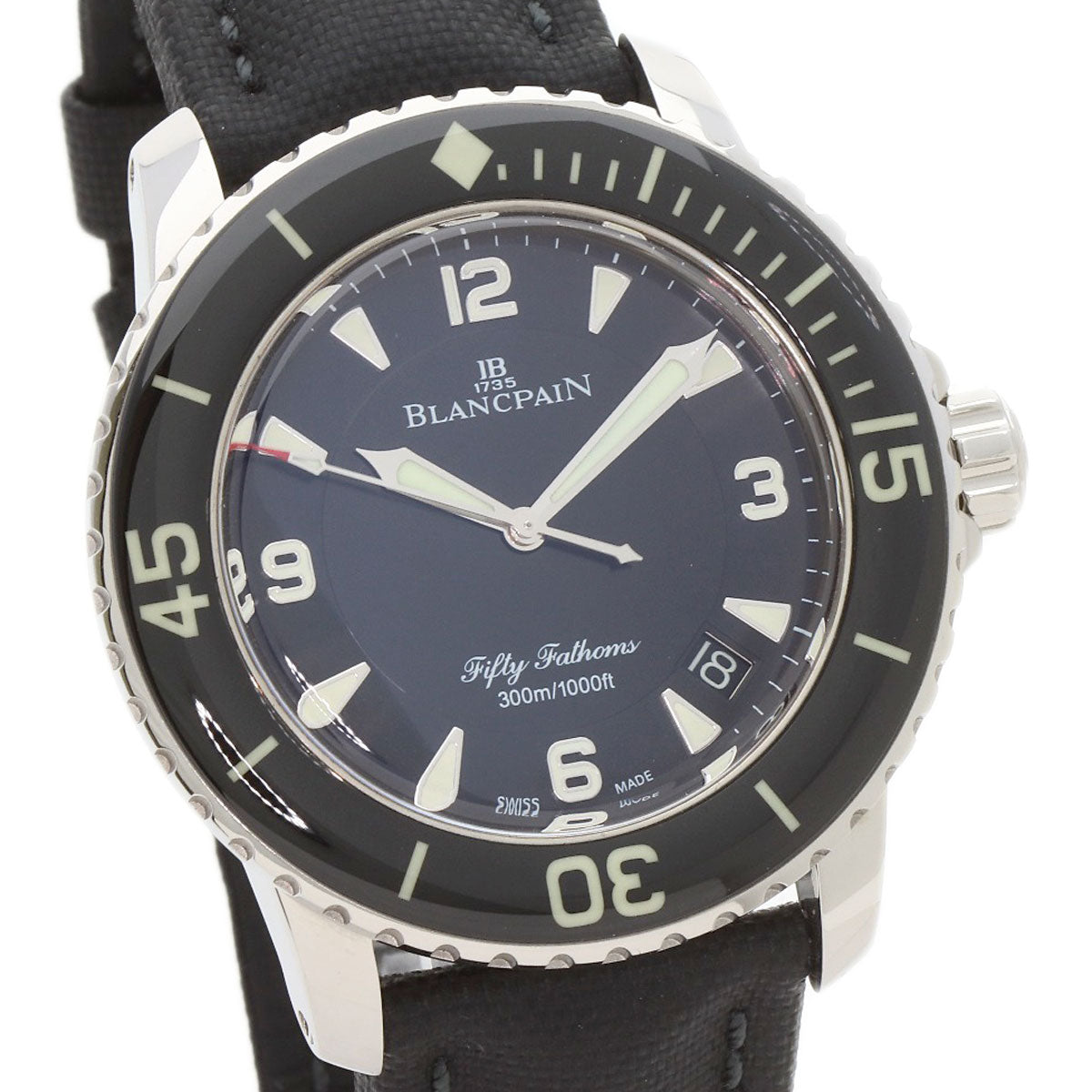 Blancpain ブランパン 5015-1130-52A フィフティ ファゾムス 腕時計 SS レディース 中古