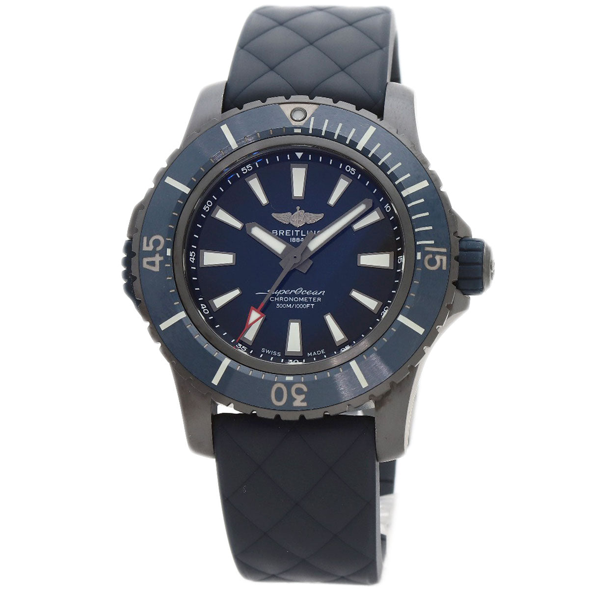 BREITLING ブライトリング V17369 スーパーオーシャン48 腕時計 チタン メンズ 中古