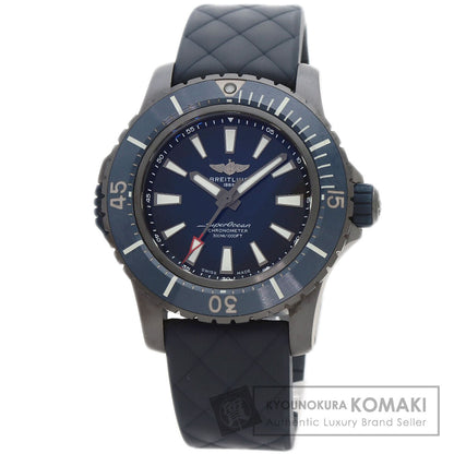 BREITLING ブライトリング V17369 スーパーオーシャン48 腕時計 チタン メンズ 中古