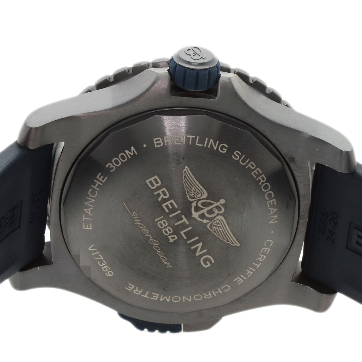 BREITLING ブライトリング V17369 スーパーオーシャン48 腕時計 チタン メンズ 中古