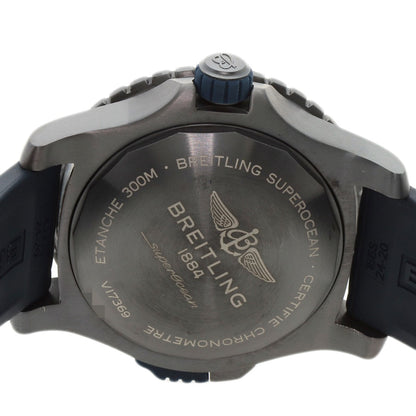 BREITLING ブライトリング V17369 スーパーオーシャン48 腕時計 チタン メンズ 中古