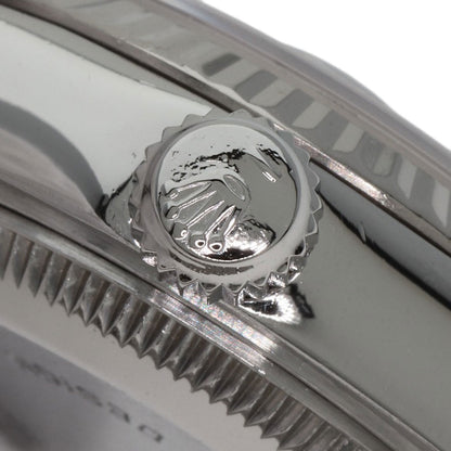 ROLEX ロレックス 69174G デイトジャスト 10P ダイヤモンド ブルーグラデーション 腕時計 SS レディース 中古