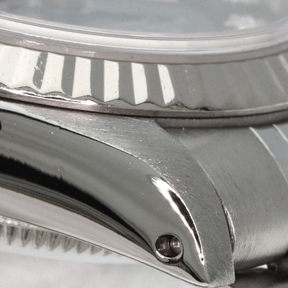ROLEX ロレックス 69174G デイトジャスト 10P ダイヤモンド ブルーグラデーション 腕時計 SS レディース 中古