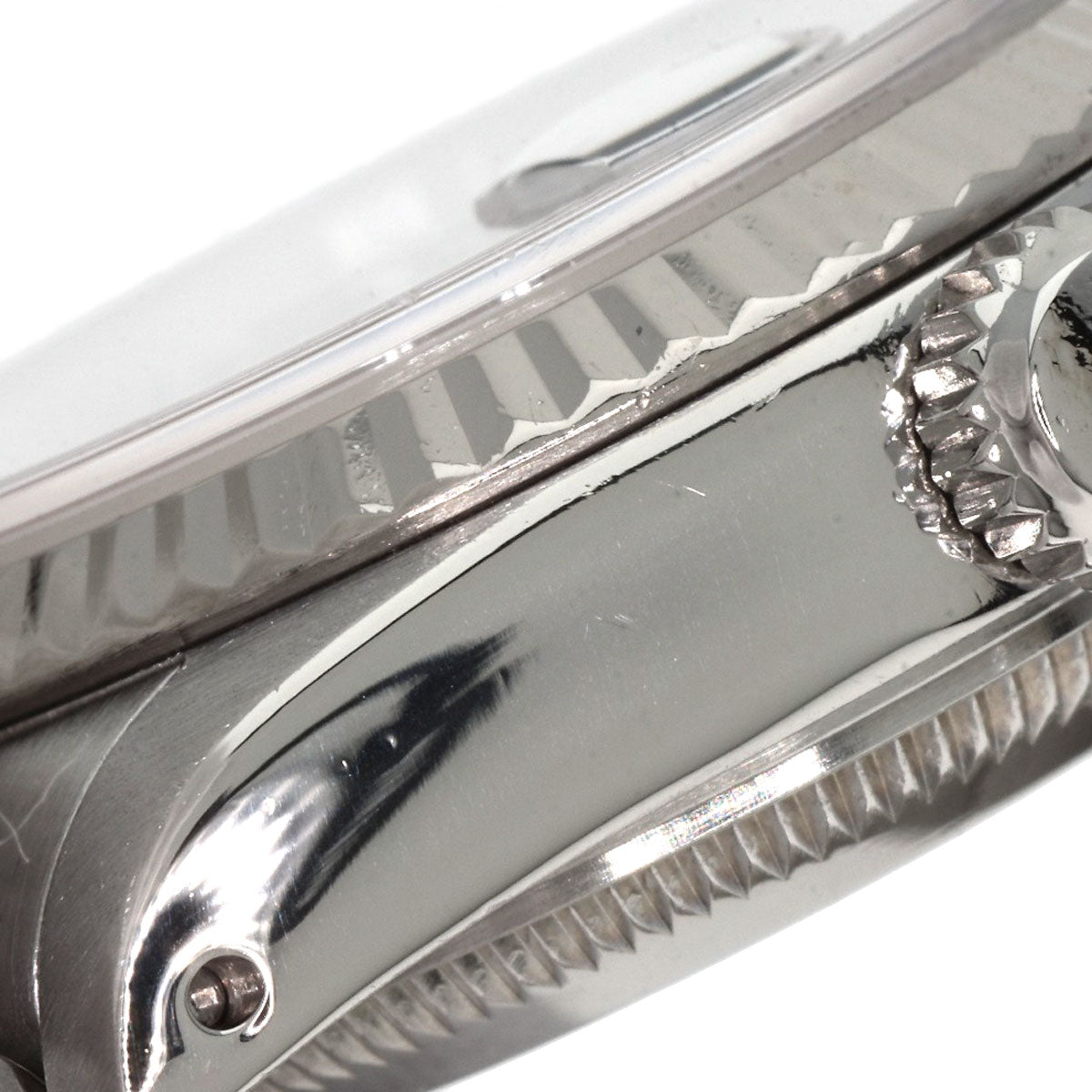ROLEX ロレックス 69174G デイトジャスト 10P ダイヤモンド ブルーグラデーション 腕時計 SS レディース 中古