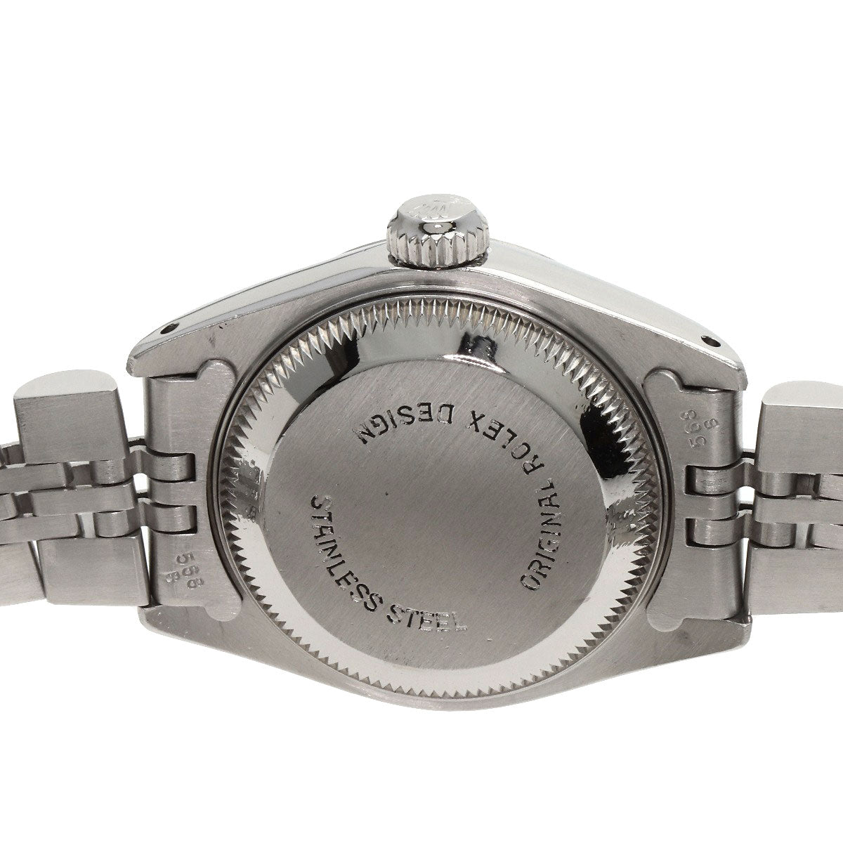 ROLEX ロレックス 69174G デイトジャスト 10P ダイヤモンド ブルーグラデーション 腕時計 SS レディース 中古