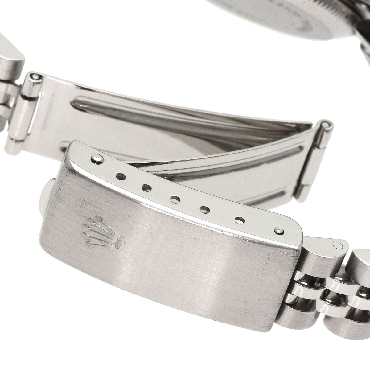 ROLEX ロレックス 69174G デイトジャスト 10P ダイヤモンド ブルーグラデーション 腕時計 SS レディース 中古