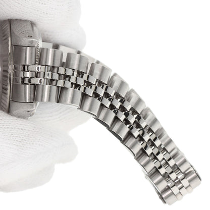 ROLEX ロレックス 69174G デイトジャスト 10P ダイヤモンド ブルーグラデーション 腕時計 SS レディース 中古