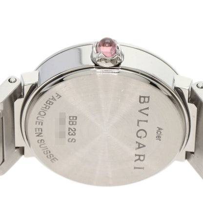 BVLGARI ブルガリ BBL23C6SS/12 ブルガリブルガリ 12P ダイヤモンド 腕時計 SS レディース 中古