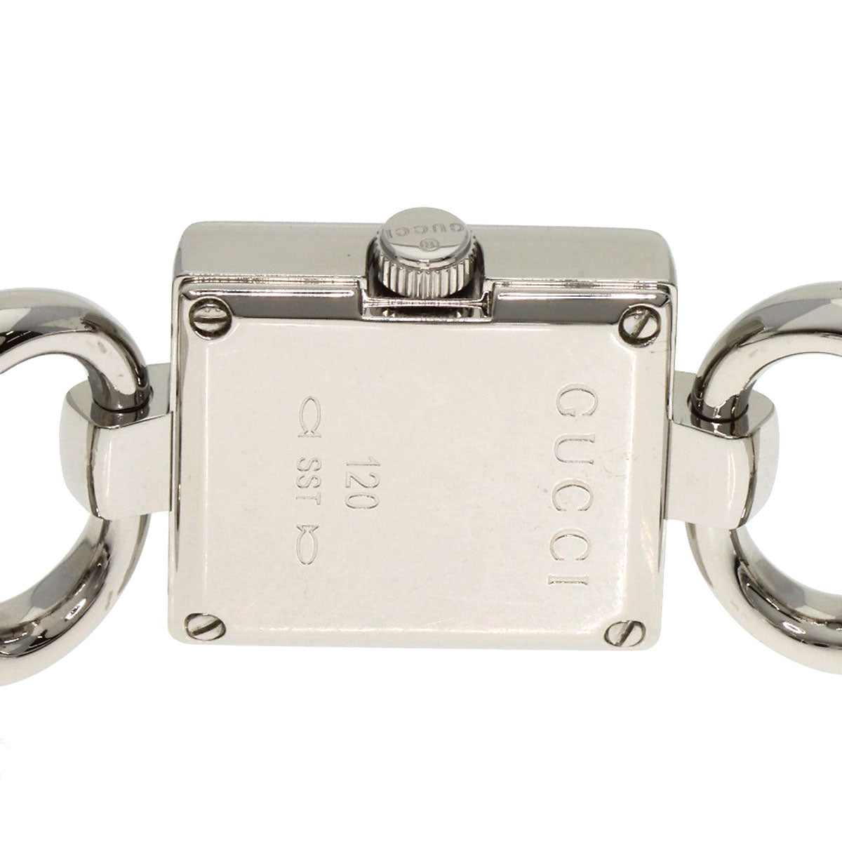 GUCCI グッチ YA120 トルナヴォーニ 腕時計 SS レディース 中古