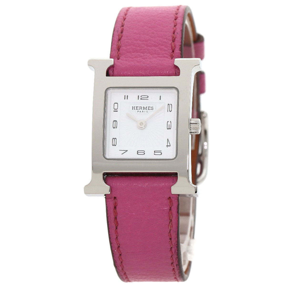 HERMES エルメス HH1.210 Hウォッチ 腕時計 SS レディース 中古