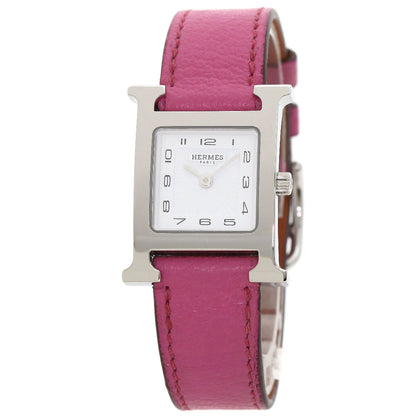 HERMES エルメス HH1.210 Hウォッチ 腕時計 SS レディース 中古
