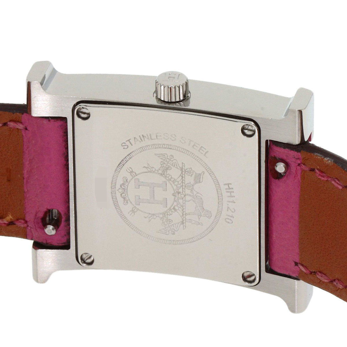 HERMES エルメス HH1.210 Hウォッチ 腕時計 SS レディース 中古