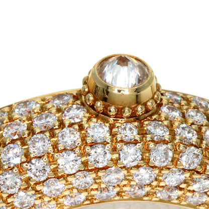 CARTIER カルティエ パンテール1925 パンサー フル ダイヤモンド 腕時計 K18YG レディース 中古