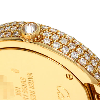 CARTIER カルティエ パンテール1925 パンサー フル ダイヤモンド 腕時計 K18YG レディース 中古