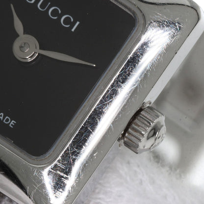 GUCCI グッチ 1900L スクエアフェイス 腕時計 SS レディース 中古