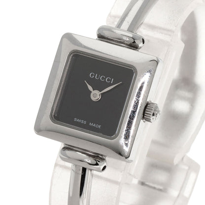 GUCCI グッチ 1900L スクエアフェイス 腕時計 SS レディース 中古