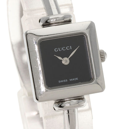 GUCCI グッチ 1900L スクエアフェイス 腕時計 SS レディース 中古