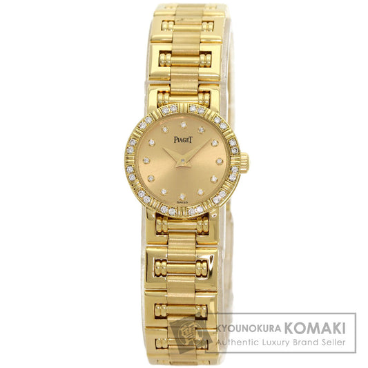 PIAGET ピアジェ 5964AK81 ミニダンサー ダイヤモンド 腕時計 K18YG レディース 中古