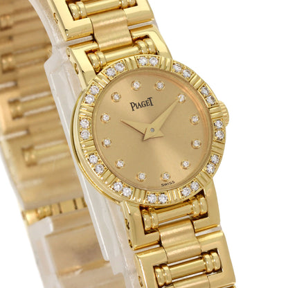 PIAGET ピアジェ 5964AK81 ミニダンサー ダイヤモンド 腕時計 K18YG レディース 中古