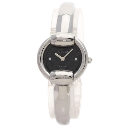 GUCCI グッチ 1400L ラウンドフェイス 腕時計 SS レディース 中古
