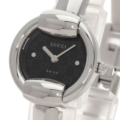 GUCCI グッチ 1400L ラウンドフェイス 腕時計 SS レディース 中古