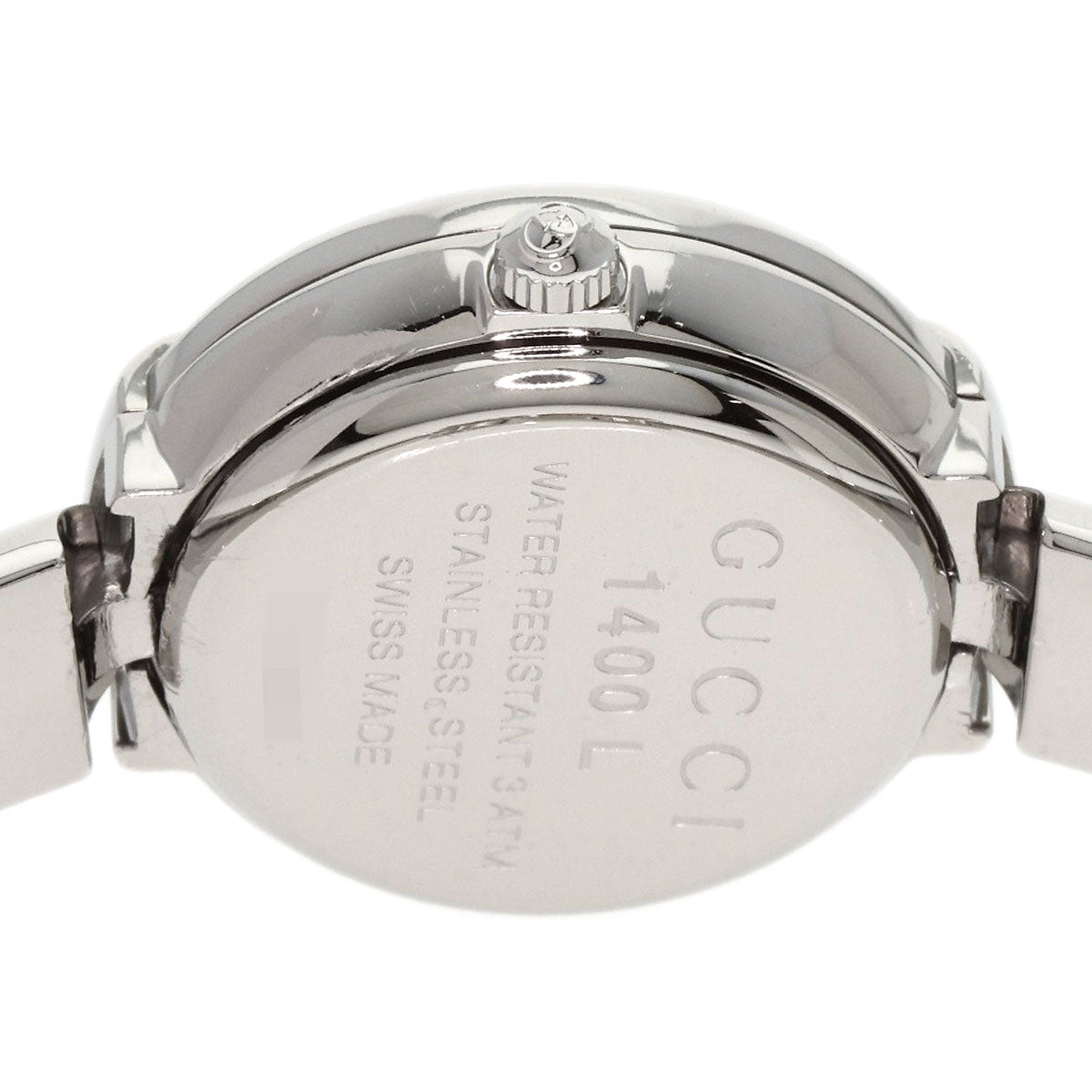 GUCCI グッチ 1400L ラウンドフェイス 腕時計 SS レディース 中古